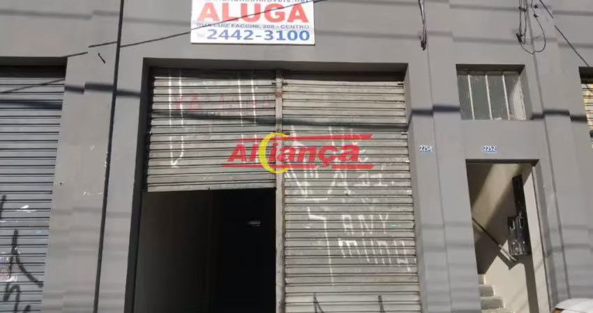 Salão para alugar, 48 m² - bairro - vila nova bonsucesso - guarulhos/sp - por r$ 3.000,00