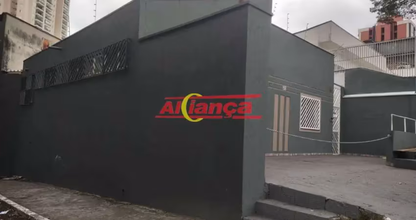 Casa comercial para alugar 3 salas e 2 vagas - 92m², centro - guarulhos/sp por r$ 3.900,00