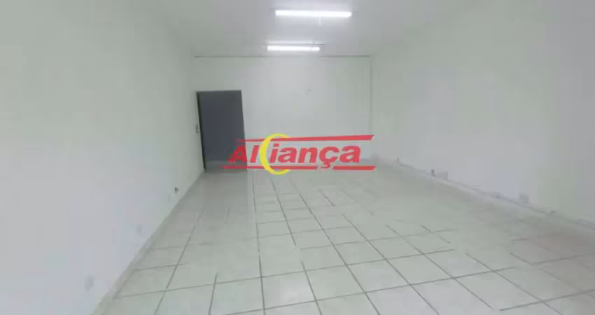 Sala para alugar, 35 m² - centro - guarulhos/sp  por r$ 1.500,00