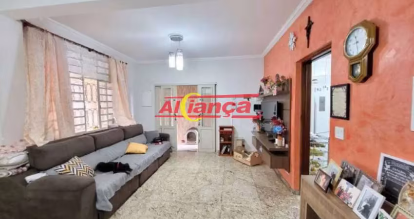 SOBRADO PARA ALUGAR COM 160M², 03 QUARTOS, SUÍTE, VILA FLÓRIDA - GUARULHOS/SP POR R$4.000,00