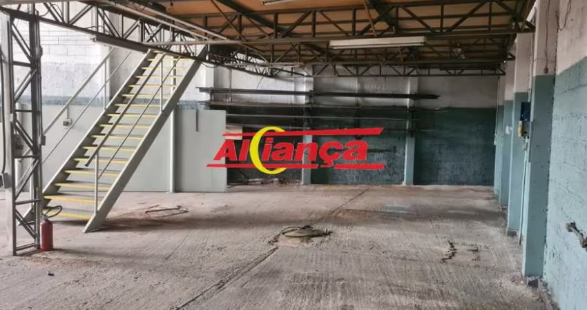 Galpão Comercial para alugar,  407m²- Vila Paraíso - próximo a Via Dutra - Guarulhos - R$ 7.500,00