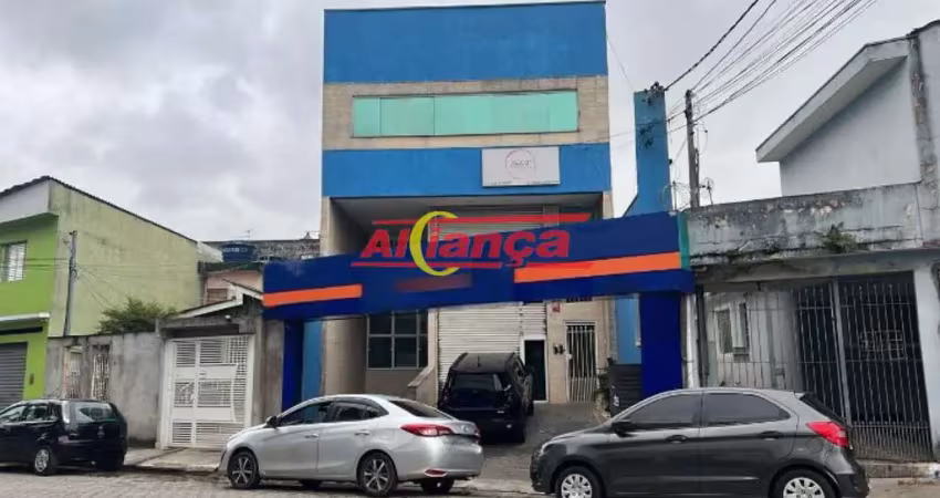 Salão para alugar, 162m² - taboão - guarulhos/sp r$ 7.500,00