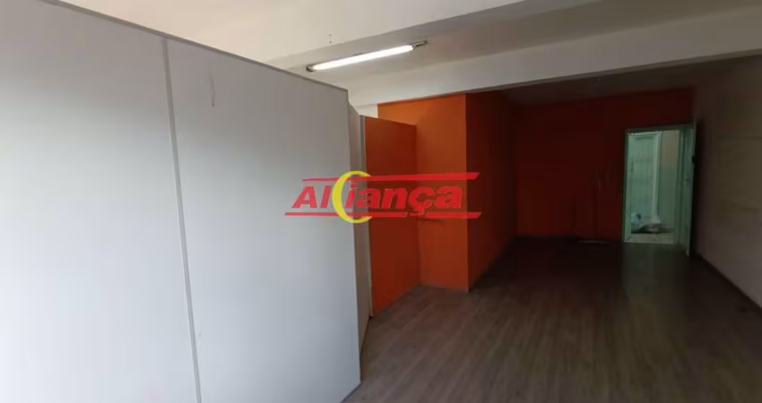 ÓTIMA SALA 35m² - CENTRO- GUARULHOS/SP POR R$ 2.150,00