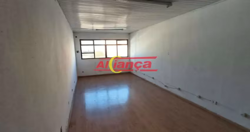 Sala comercial para alugar, 40m², centro - guarulhos/sp por r$ 1.000,00