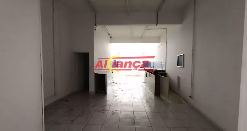 Salão para alugar, 300 m² - bairro - bonsucesso - guarulhos/sp - por r$ 10.000,00