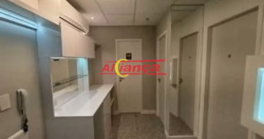 Sala para alugar, 37 m² - 1 vaga de garagem -  centro - guarulhos/sp por r$ 2.100,00