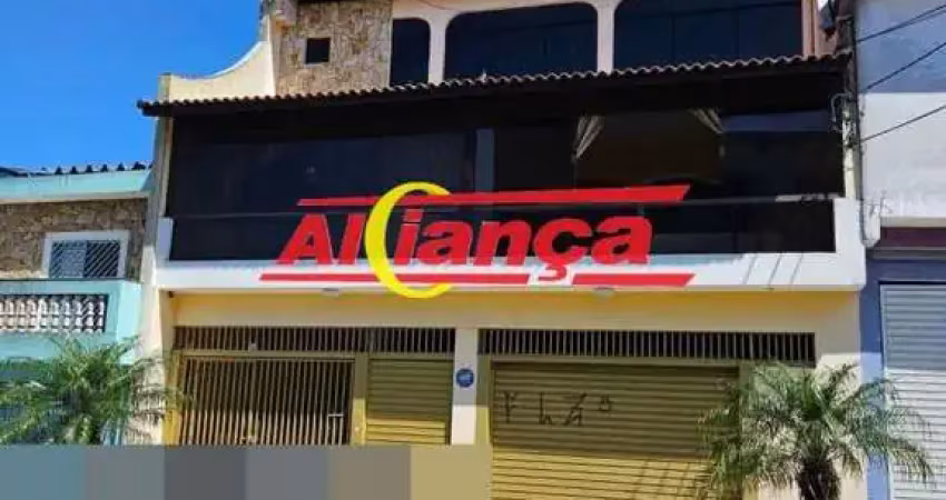 Sobrado comercial  com 4 quartos para alugar, 650m²  - pq jurema - guarulhos /sp - por r$18.000,00