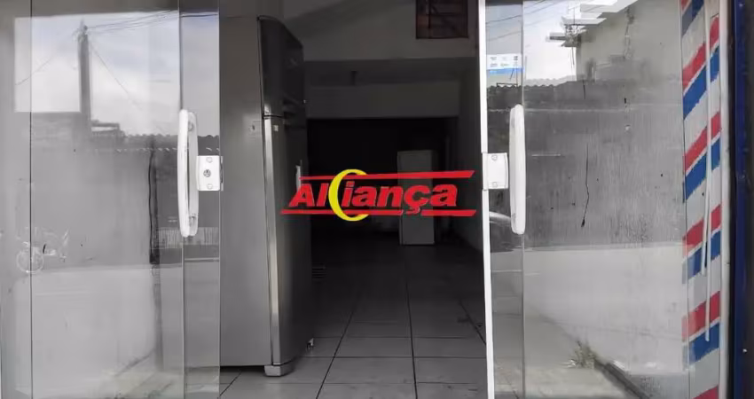 Salão comercial para alugar , 39m² - jd são joão - guarulhos por r$: 1.400,00
