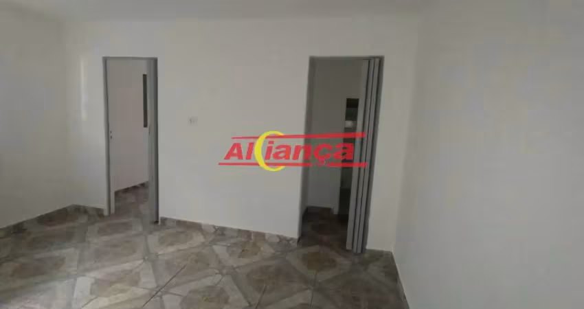 Casa com 2 quartos para alugar, 60 m² -  cocaia  - guarulhos/sp por r$1.600,00