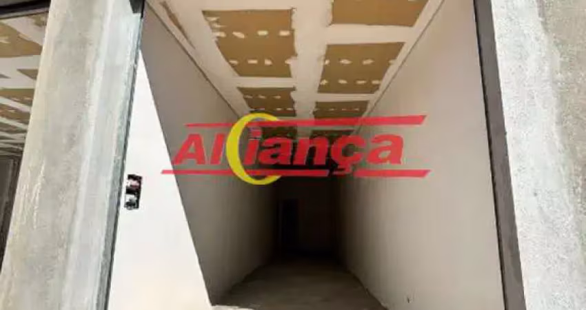 alão para alugar, 22m² - de salão terreo, com 1 banheiros bairro -Picanço -  Guarulhos/SP - por R$