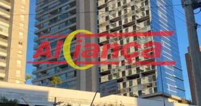 Studio, para alugar, totalmente  mobiliado com 1 quarto 30m², Centro de Guarulhos - por R$ 3.600,00