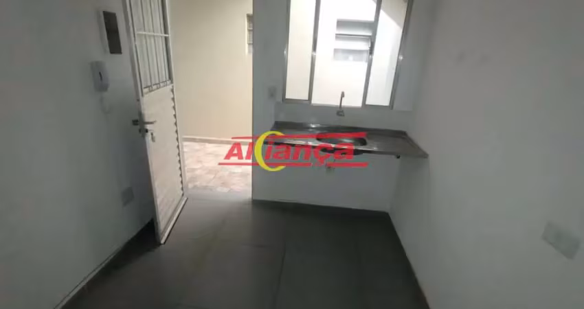 Casa para alugar com 35m², 1 quarto - estilo kitnet - na ponte grande - guarulhos/sp por r$ 1.100,00