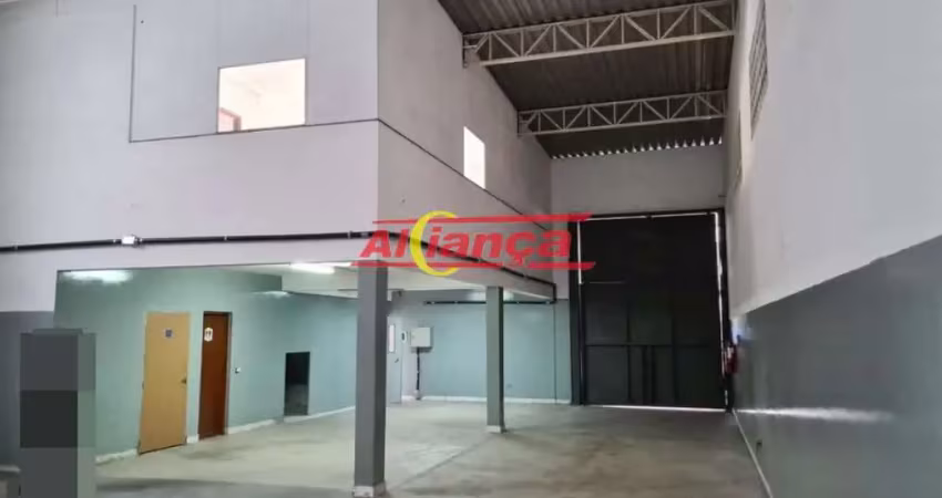 Galpão para alugar, 300m² - vila endres - guarulhos/sp r$ 10.000,00