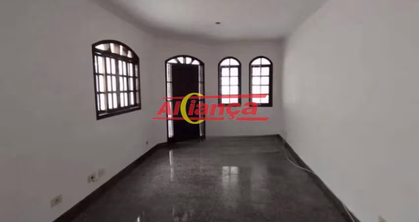 Sobrado para alugar, 3 quartos ,1 suíte , 2 vagas, 160 m²,  Renato Maia - Guarulhos /SP  R$3.500,00