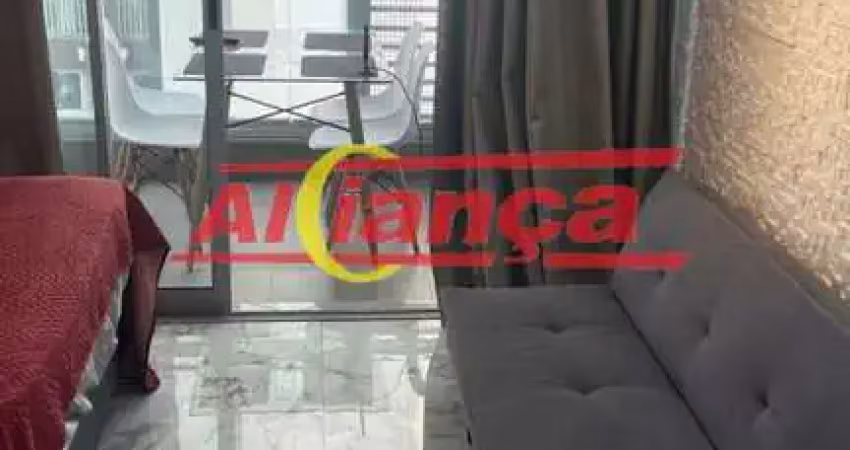 Studio mobiliado no  helbor - para alugar com 29m² - centro - guarulhos por r$: 3.000,00
