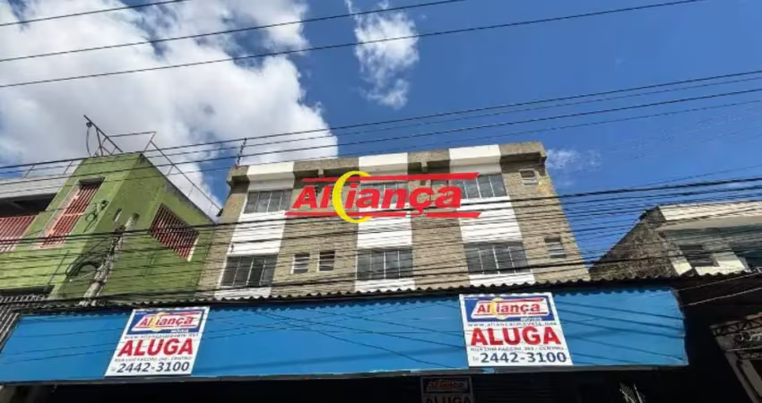 Apartamento stúdio, para alugar, 35m² - bairro - cocaia guarulhos/sp - por r$ 750,00