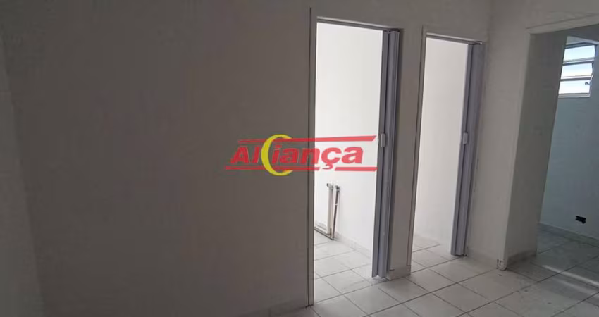 Sala para alugar, 46,33m² - Cocaia - Guarulhos/SP por R$1.175,00