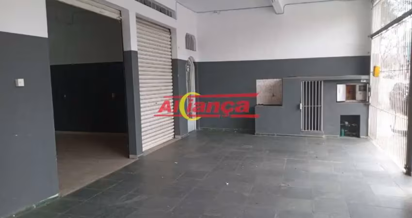 Salão para alugar, 5 vagas, 280m²,parque continental i- guarulhos por r$ 4.500,00