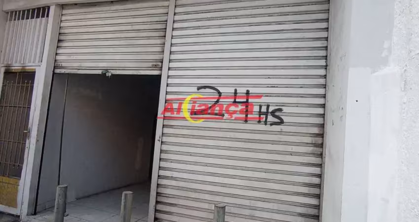 Salão para alugar, 53 m²  - gopouva - guarulhos/sp - por r$ 2.500,00