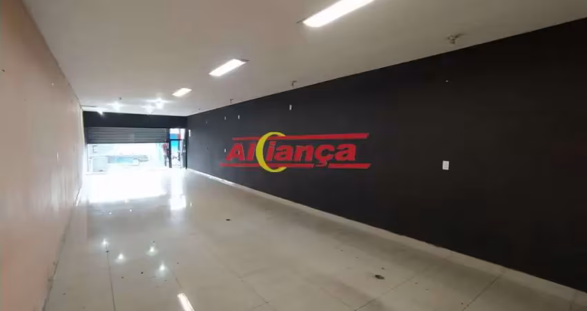 Salão com 110m² e 2 banheiros no jardim são joão - por r$ 2.500,00