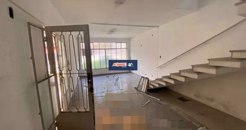 Sobrado comercial  para alugar, com 6 salas e 3 wcs , 180m² - Bairro - Vila Moreira - Guarulhos /SP