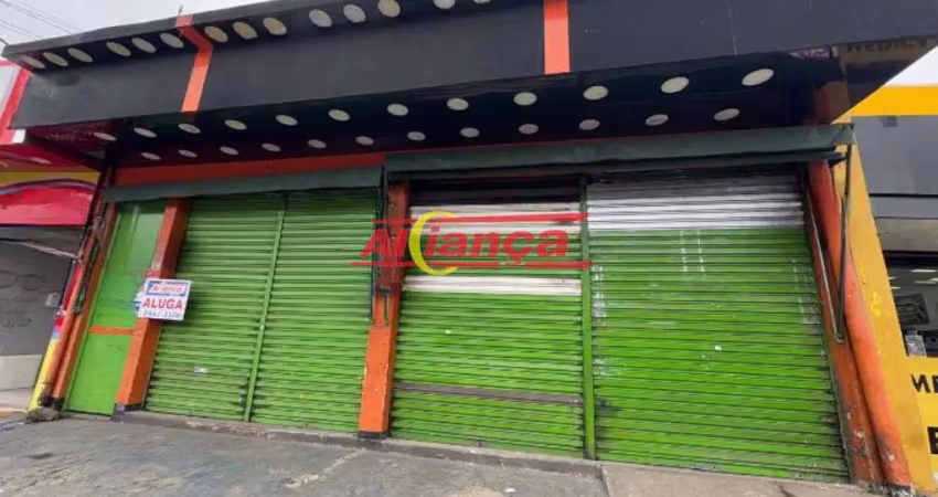 Salão para alugar, 247m²  - bairro - são joão- guarulhos/sp - por r$ 15.000,00