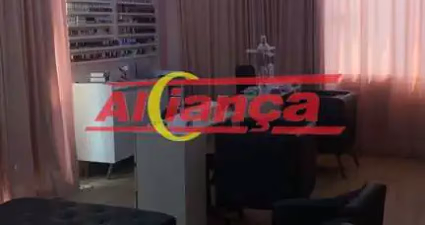 Sala montada para salão de beleza, com recepção no pq. alvorada/pimentas - por r$ 3.500,00