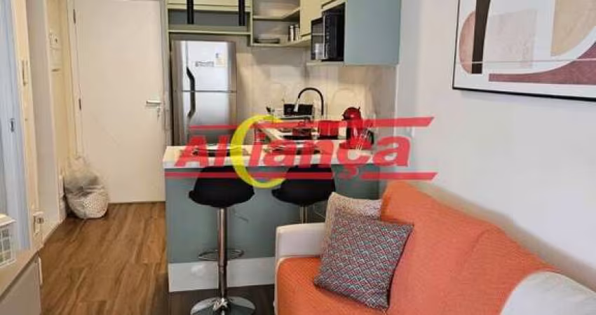 EXCELENTE STUDIO COM 1 DORMITORIO E 1 VAGA DE GARAGEM - CENTRO - GUARULHOS/SP.  POR R$ 3.500,00
