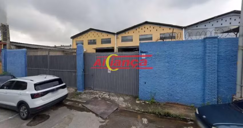 Galpão para alugar, 600m² de área construida - Bairro - Ponte Grande - Guarulhos/SP