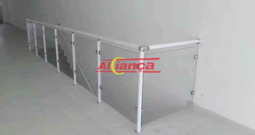 Salão para alugar, com 170m² no bonsucesso - guarulhos/sp - por r$ 4.200,00