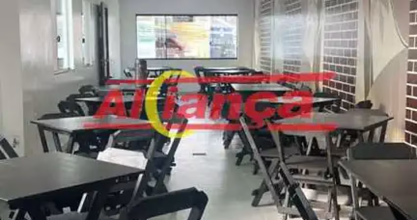 Salão para alugar com 70m², cozinha, jardim adriana - guarulhos/sp por r$ 1.800,00