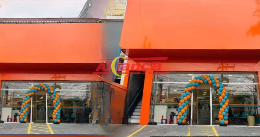 Salão para alugar, 300m² com 2 banheiros  - bairro - Bonsucesso - Guarulhos/SP