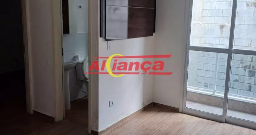 Apartamento para alugar com 2 quartos e 1 vaga, Bonsucesso - Guarulhos por R$ 1.200,00