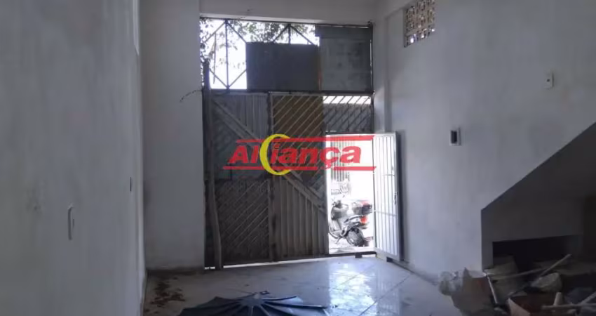 Salão para alugar, 50m²  - jardim presidente dutra - guarulhos/sp - por r$1.500,00