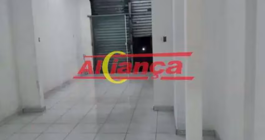 Salão comercial para alugar com 55m², jardim são joão - guarulhos/sp por r$ 1.900,00