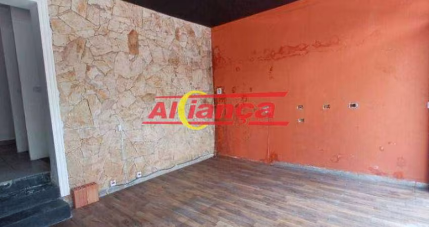 SALÃO COMERCIAL PARA ALUGAR COM 48M², COZINHA, VILA ROSÁLIA - GUARULHOS/SP POR R$ 3.000,00