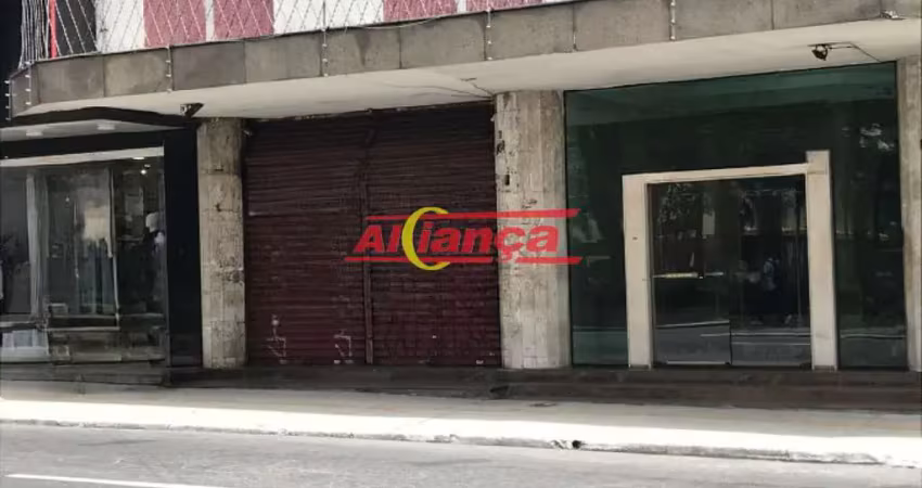 Salão comercial para alugar em frente pç getulio vargas -170m² - centro - guarulhos por r$: 6.000,00