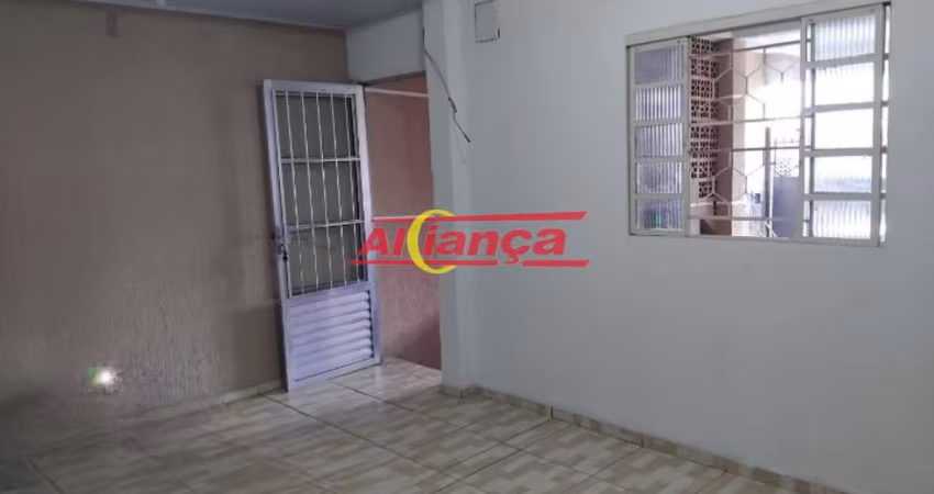 Casa com 1 quartos para alugar,  50m²  - Santa Lídia - Guarulhos/SP - POR 1.000,00