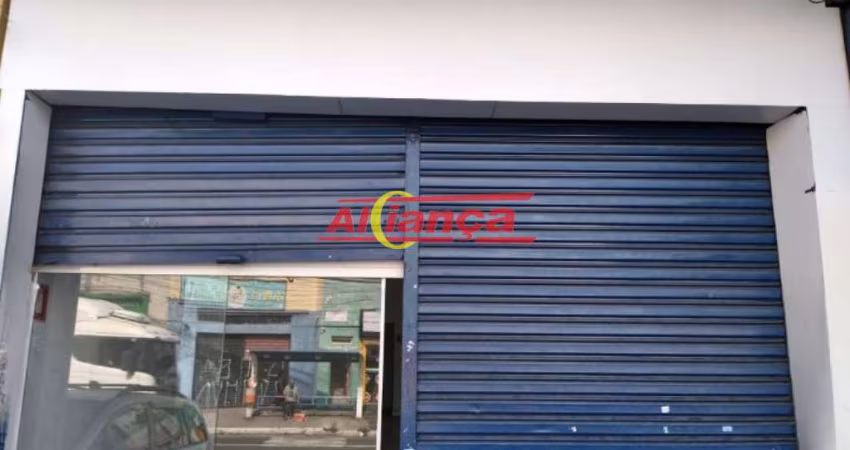 Salão Comercial para alugar com 50m² - Cocaia - Guarulhos  por R$: 3.300,00