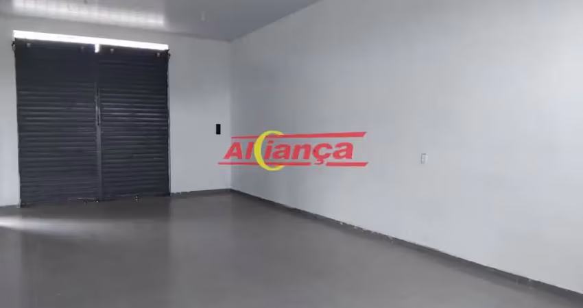 Salão para alugar, 55 m²  - bairro jd santa barbara - guarulhos/sp - por r$ 2.500,00