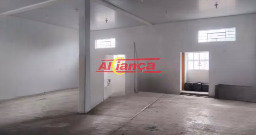 Salão para alugar, 110 m²  - bairro jd. santa barbara - guarulhos/sp - por r$ 4.500,00
