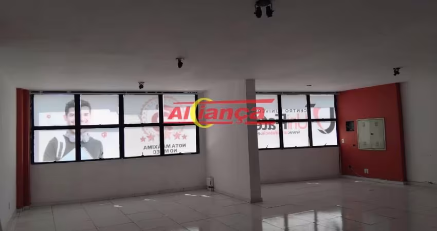 Sala comercial para alugar com 3 banheiros , Centro - Guarulhos por R$: 3.900,00