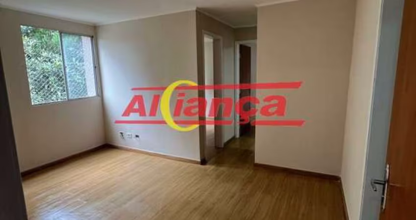 APARTAMENTO COM 02 QUARTOS PARA ALUGAR, 44M², CHÁCARA CABUÇU - GUARULHOS/SP POR R$ 1.000,00