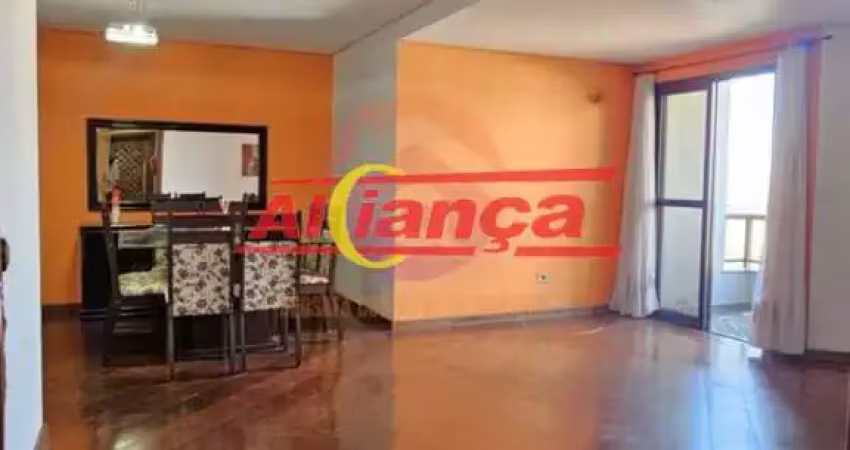 Apartamento com 3 quartos sendo 1 com suíte, 2 vagas, 112 m² Vila Galvão - Guarulhos por R$ 3.000,00