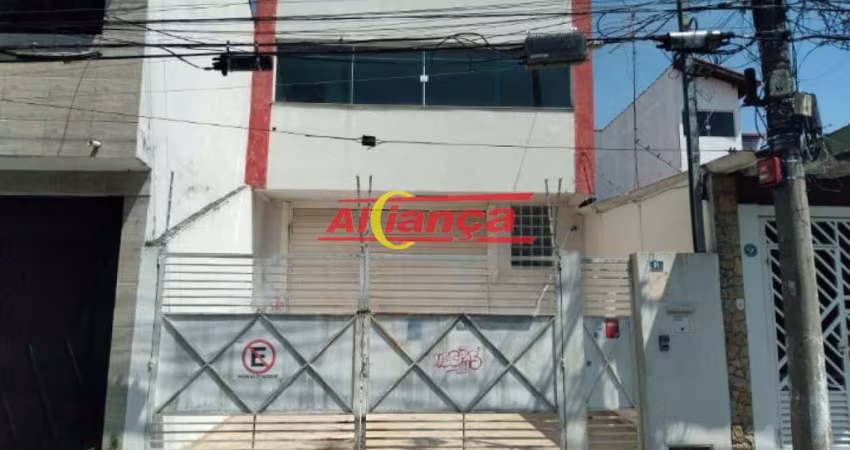 Salão para alugar, 2 salas e 10 vagas, 220m², Jardim Paraventi - Guarulhos por R$6.000,00