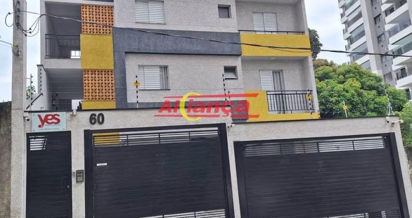 Apartamento para alugar, 2 quartos, sendo 1 suíte e 1 vaga, 41m², Centro - Guarulhos por R$ 3.500,00