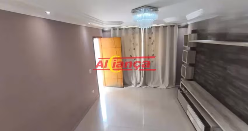 SOBRADO PARA ALUGAR COM 03 QUARTOS, 05 VAGAS, PARQUE CONTINENTAL I - GUARULHOS/SP POR R$ 4.500,00