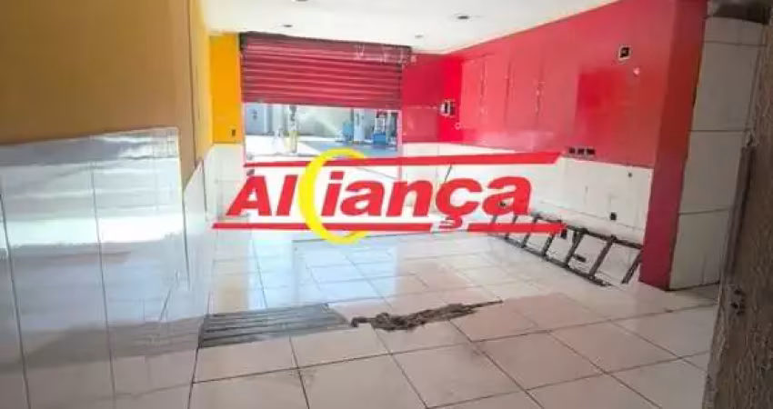 Salão para alugar, 100,25m² - jardim paraiso - guarulhos/sp - por r$2.500