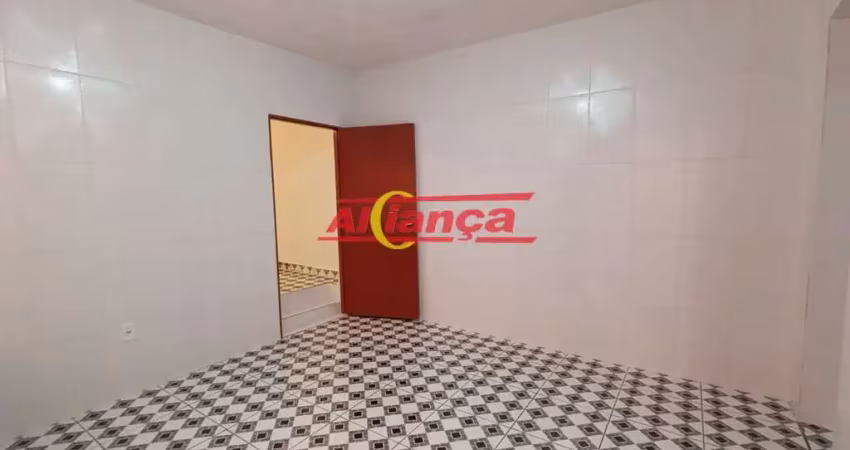 Casa com 1 quarto e 1 vaga para alugar, 80 m² - vila paraiso - guarulhos/sp por r$ 1.200,00