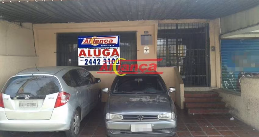 Casa comercial para locação, Jardim Santa Mena, Guarulhos.